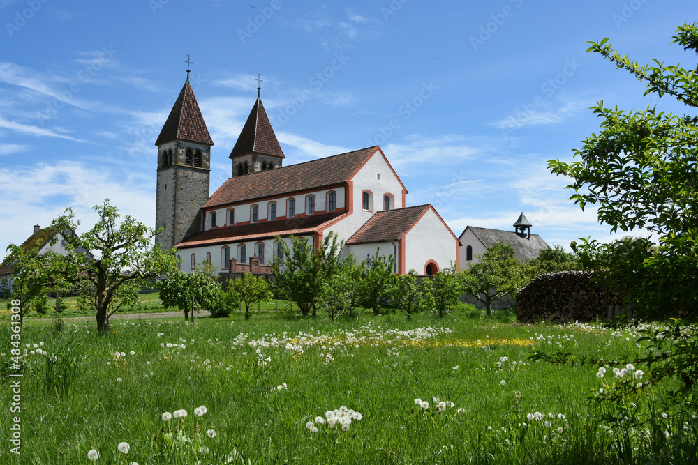 Insel Reichenau im Bodensee, Kirche Peter und Paul