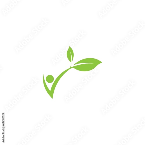 Human Healthy Life Logo template vector icon