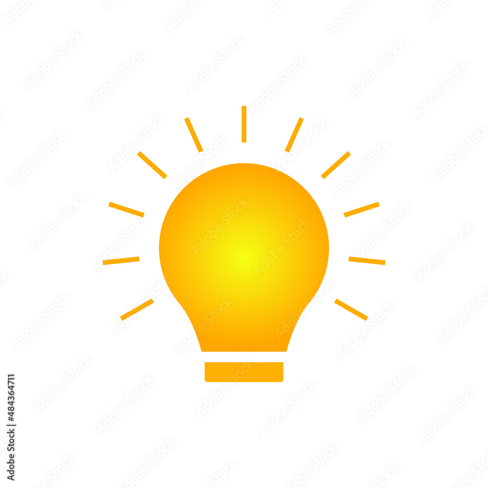 Light Bulb icon vector Idea sign solution, thinking concept colorful template
Light Bulb icon vector Idea sign solution, thinking concept colorful template