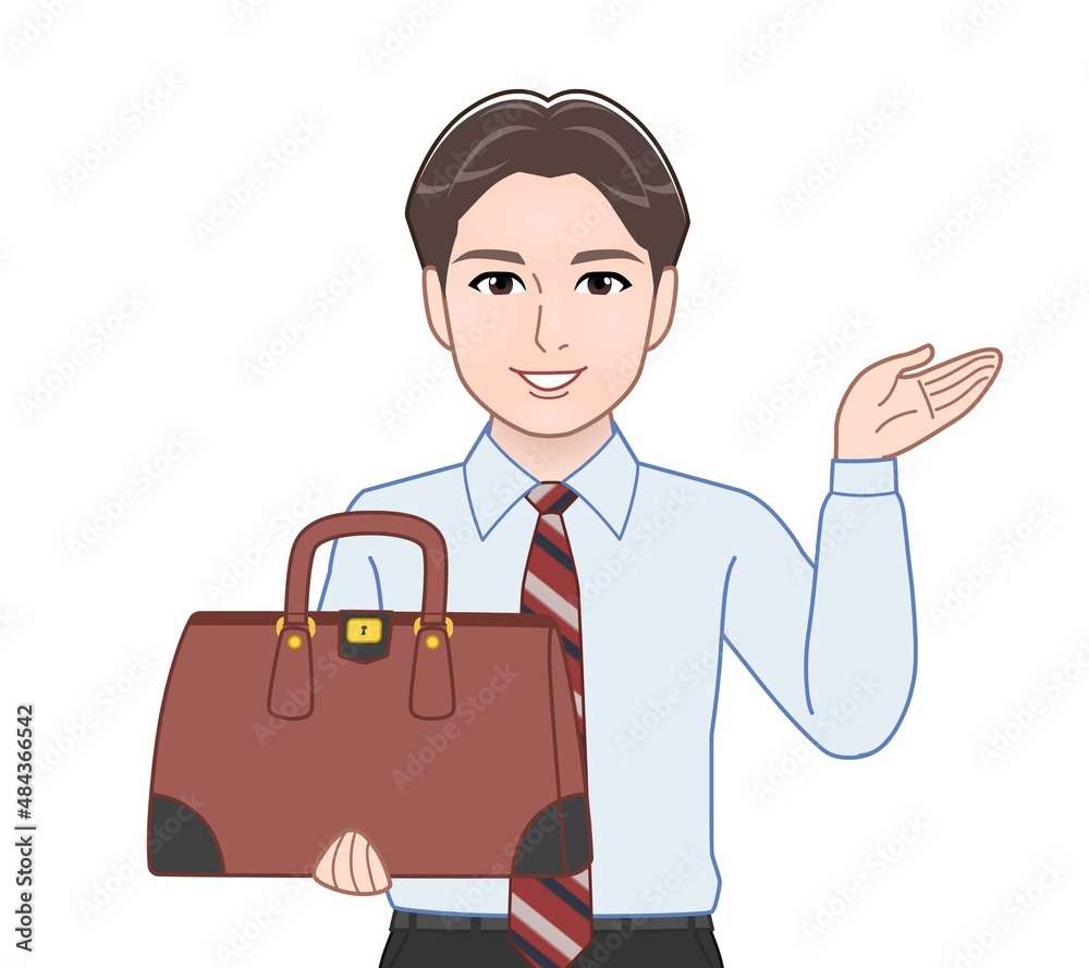 青いシャツを着た若い男性