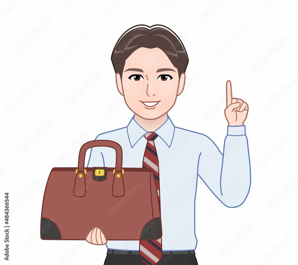 青いシャツを着た若い男性 青いシャツを着た若い男性