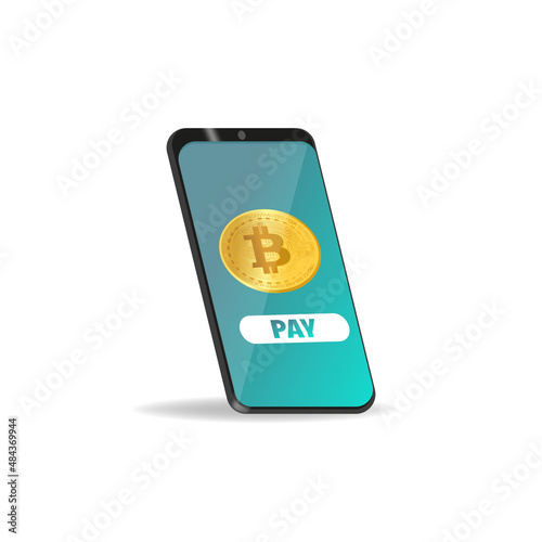 Bitcoin currency. Blockchain technology, bitcoin currencies, cryptocurrency, finance, digital currency mining, cryptocoin wallet