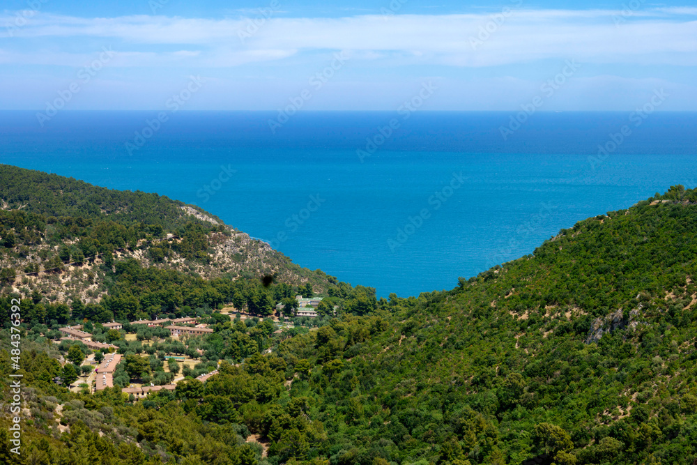 Coast of Pugnochiuso, Gargano, Apulia, Italy