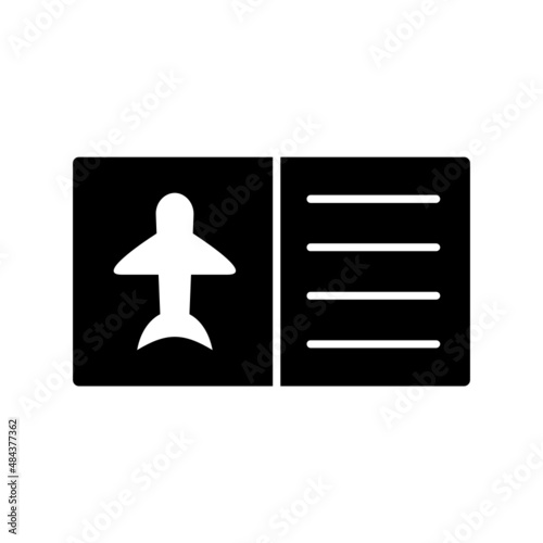 Airplane Ticket Icon
