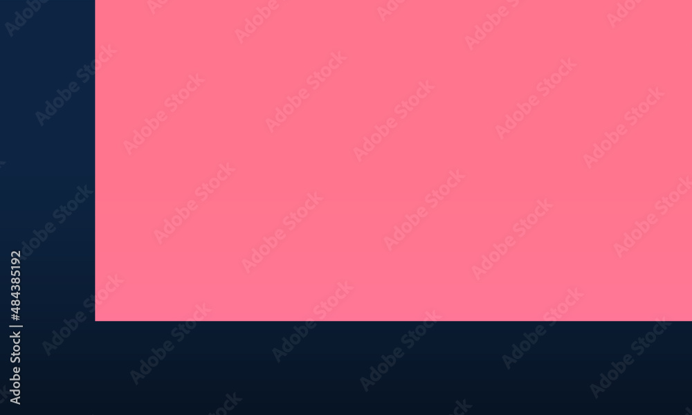 navy gradient background with pink gradient squares
