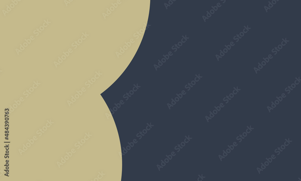 a navy background with light brown waves