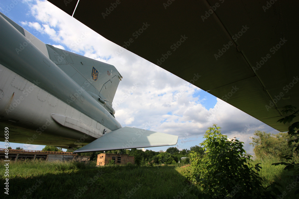 T22m Exterior view of a Tupolev Tu-22M