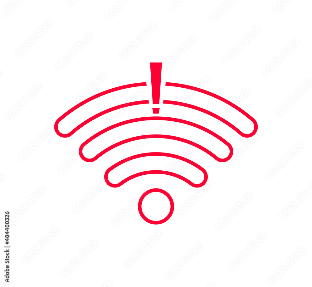 no wi-fi connection icon, no Wireless network sign symbol no wi-fi connection icon, no Wireless network sign symbol