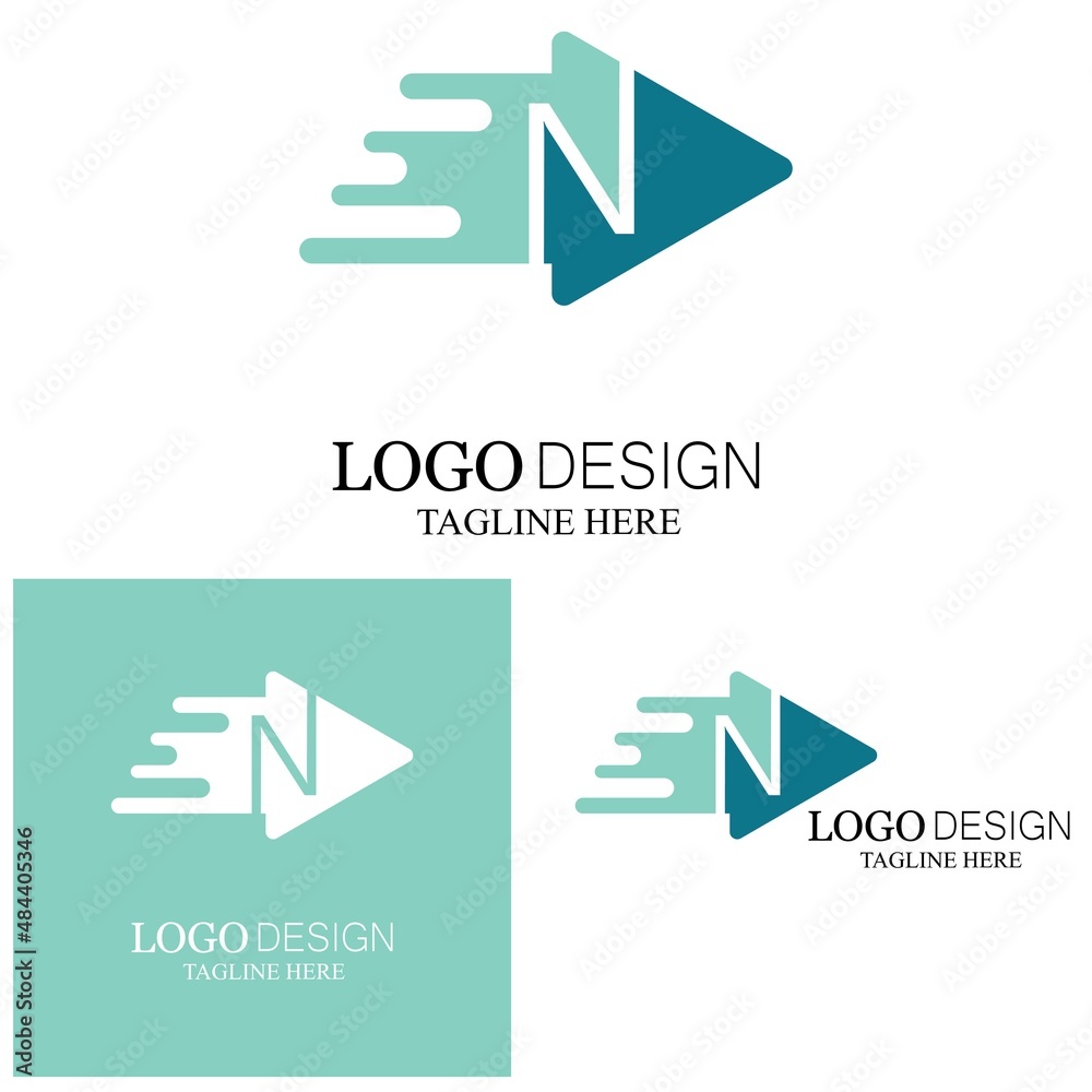 motion triangle play letter s half logo design motion triangle play letter s half logo design