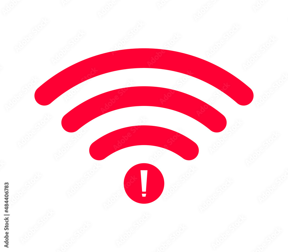 no wi-fi icon vector, no internet signal icon no wi-fi icon vector, no internet signal icon