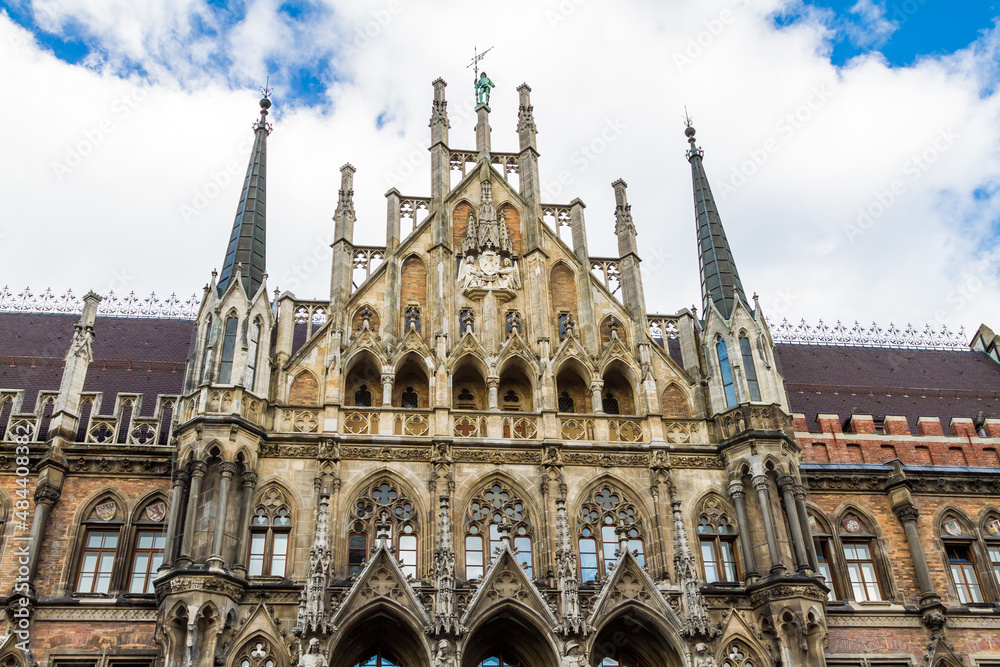 Fototapeta premium Facade Munich City Hall