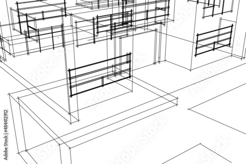 3d model of house