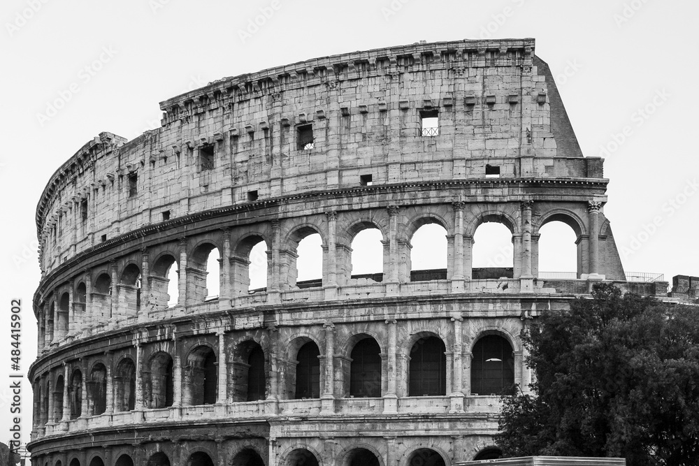 Fototapeta premium Colosseum in Rome (Anfiteatro Flavio)