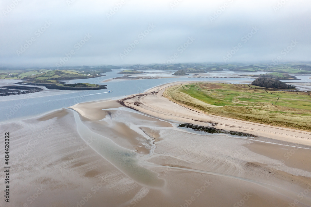 Aerial view of Murvagh in County Donegal, Ireland Aerial view of Murvagh in County Donegal, Ireland