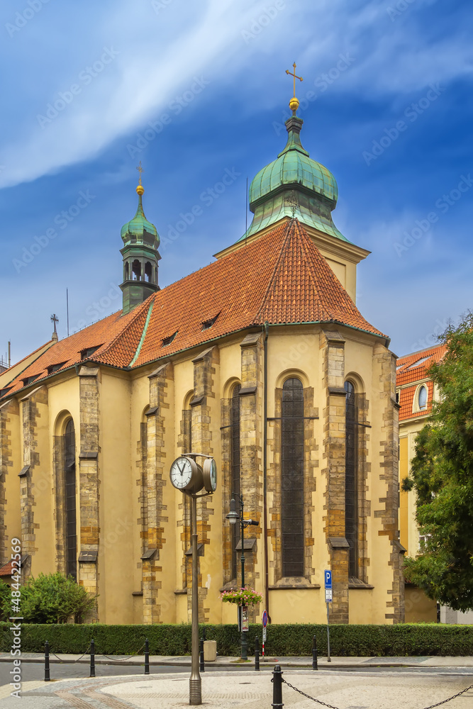 Fototapeta premium Church of the Holy Spirit, Prague, Czech republic
