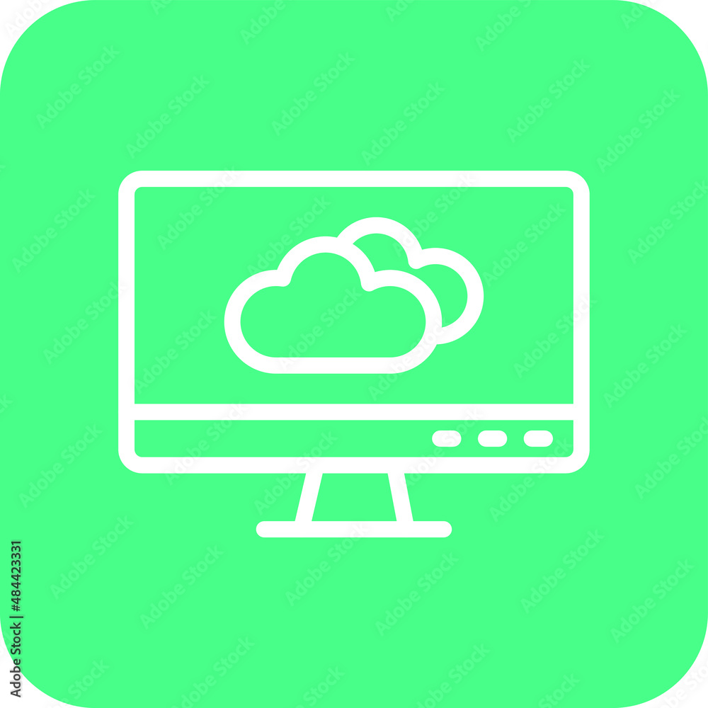 Forecast Vector Icon Design Illustration Forecast Vector Icon Design Illustration