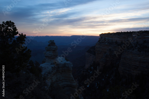 Sunrise over the Grand Canyon