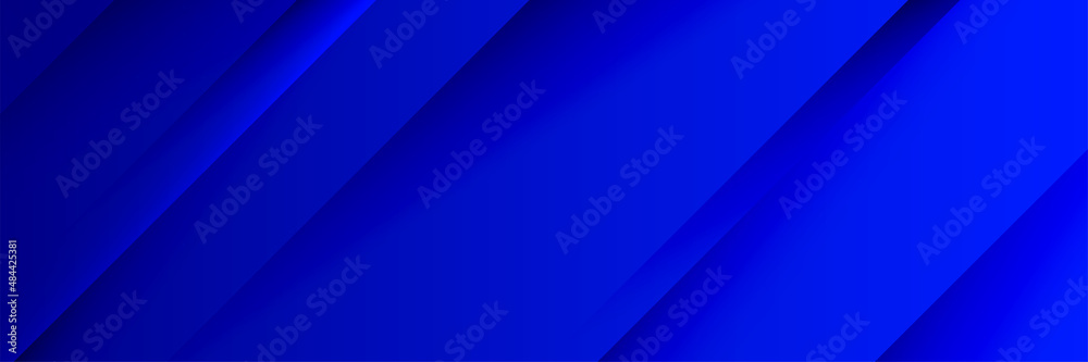 Modern blue abstract background banner. modern Geometric line blue abstract banner design background