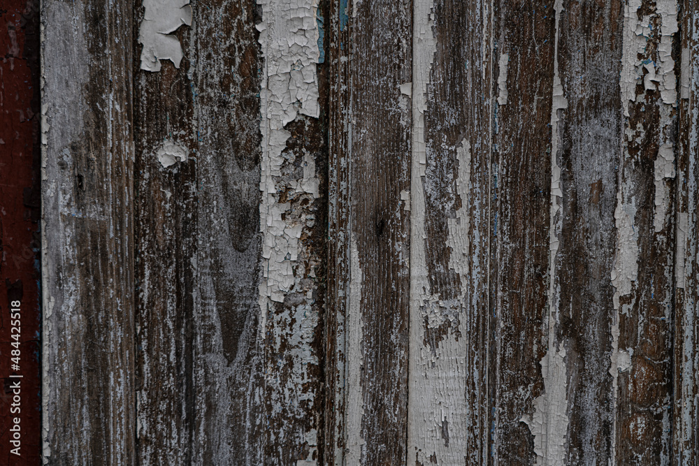 textured background in the form of a painted wooden fence textured background in the form of a painted wooden fence