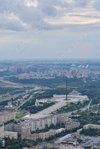 Panorama of Moscow. Poklonnaya Gora © Andrey