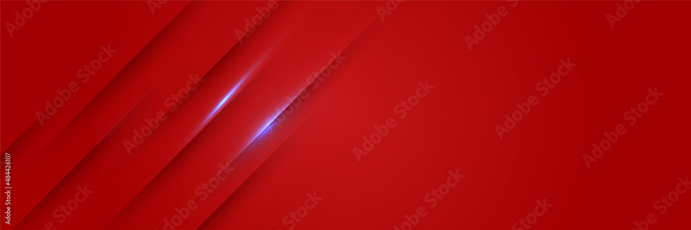 modern light red abstract banner design background. Abstract red banner background with 3d overlap layer and wave shapes modern light red abstract banner design background. Abstract red banner background with 3d overlap layer and wave shapes