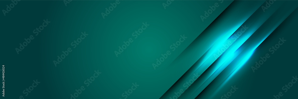 modern light green abstract banner design background. Modern dark green ...