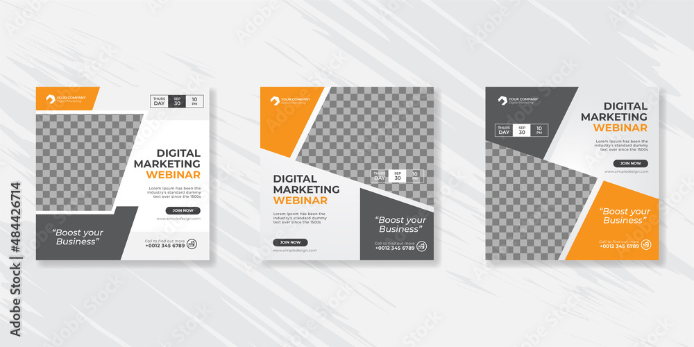 Digital business marketing social media post template.
Digital business marketing social media post template.