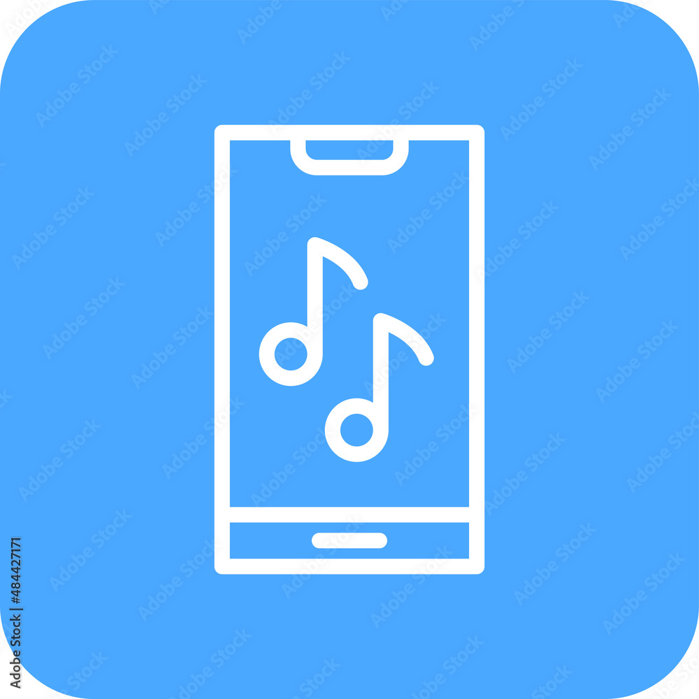 Music Vector Icon Design Illustration Music Vector Icon Design Illustration