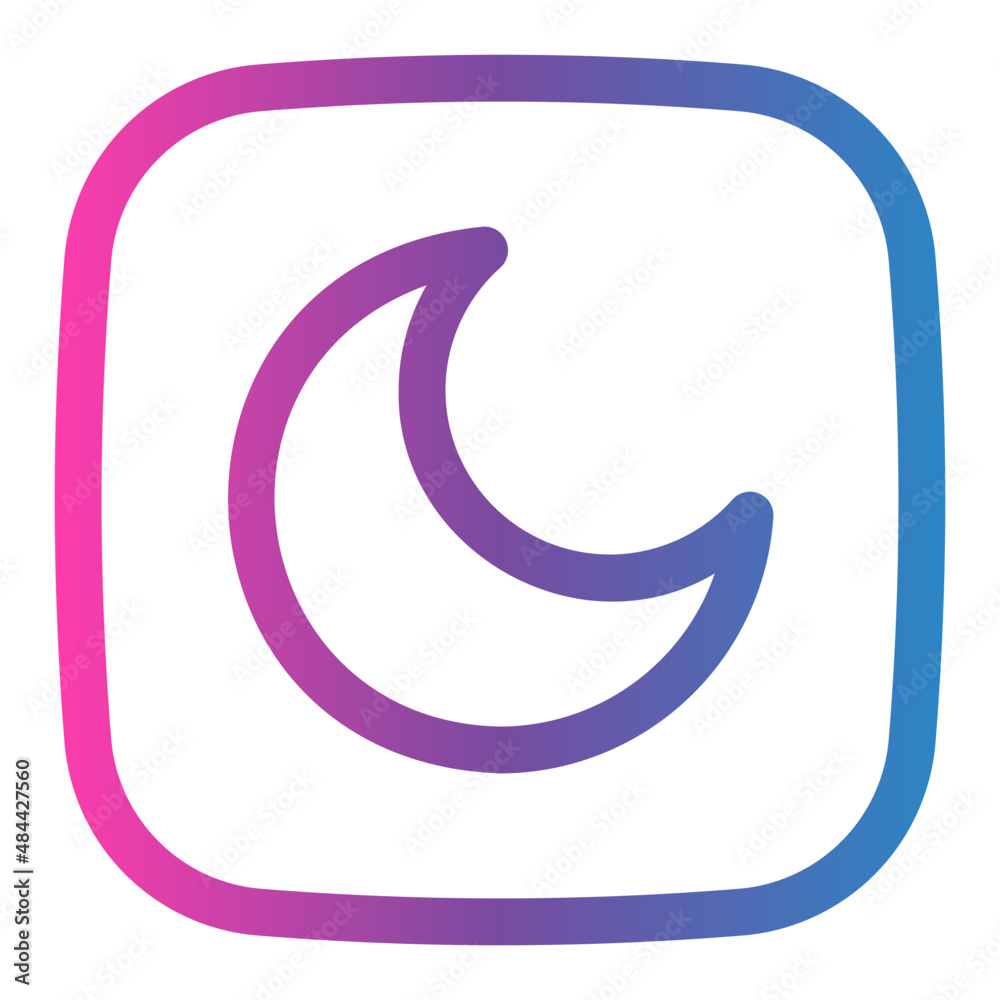 night mode gradient icon night mode gradient icon