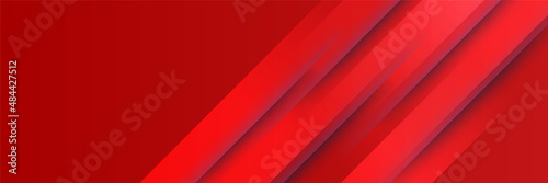 Free Download modern light red abstract banner design background - GFXLoad