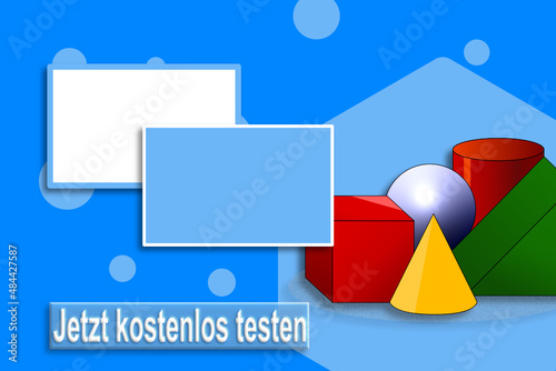 Jetzt kostenlos testen mit 3d Objekten