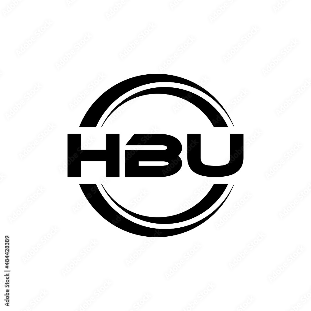 HBU letter logo design with white background in illustrator, vector logo modern alphabet font overlap style. calligraphy designs for logo, Poster, Invitation, etc. HBU letter logo design with white background in illustrator, vector logo modern alphabet font overlap style. calligraphy designs for logo, Poster, Invitation, etc.