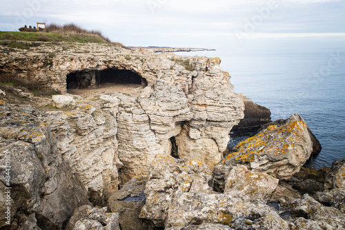 cliffs on Black Sea coast