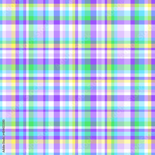 Seamless pattern. Checkered geometric wallpaper of the surface. Striped multicolored background. Vintage texture. Print for banners, flyers, t-shirts and textiles. Retro style