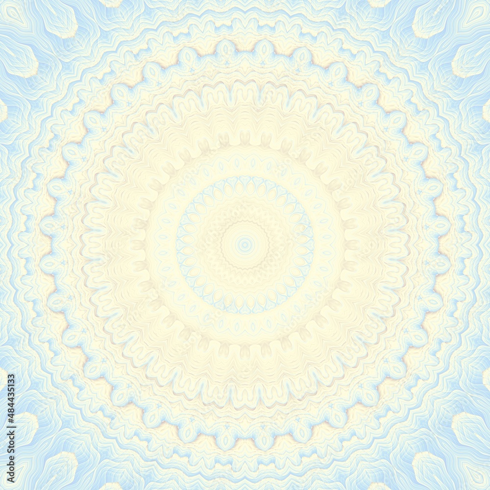 Abstract round ornamental mandala Abstract round ornamental mandala