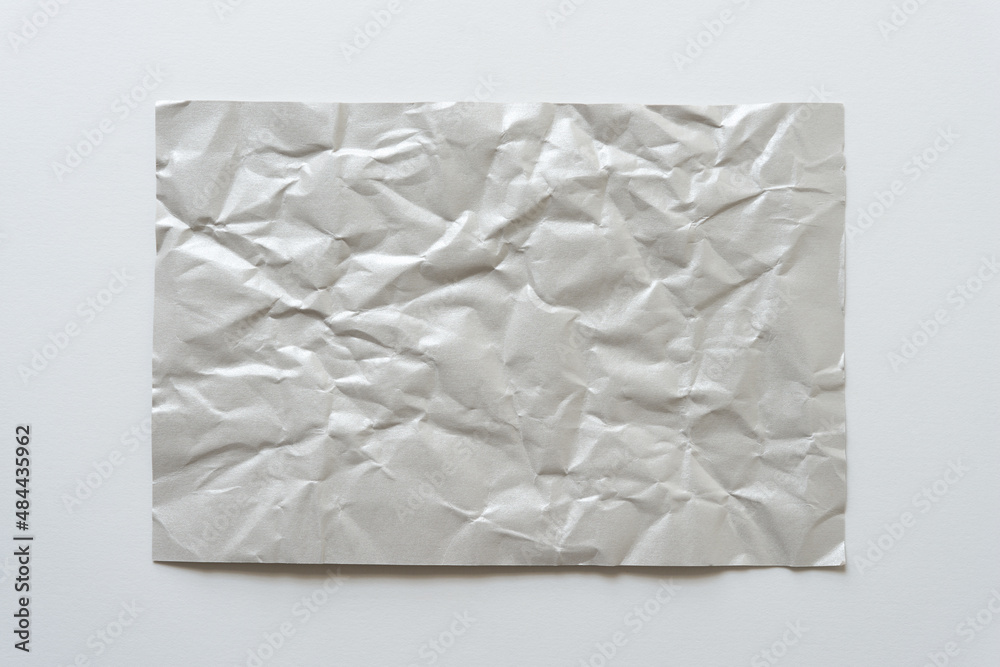 crumpled paper on white crumpled paper on white