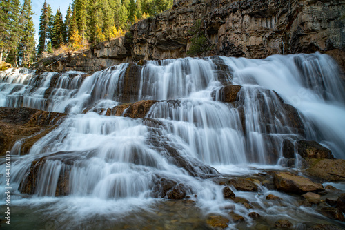 Fototapeta Naklejka Na Ścianę i Meble -  Granite Creek Falls in Wyoming