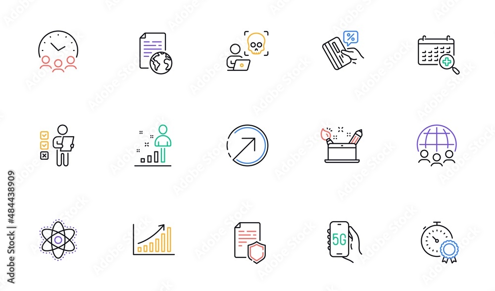 5g internet, Best result and Graph chart line icons for website, printing. Collection of Internet document, Cyber attack, Voting ballot icons. Credit card, Data security. Vector 5g internet, Best result and Graph chart line icons for website, printing. Collection of Internet document, Cyber attack, Voting ballot icons. Credit card, Data security. Vector