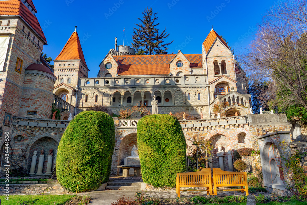 Bory var building castle in Szekesfehervar Hungary