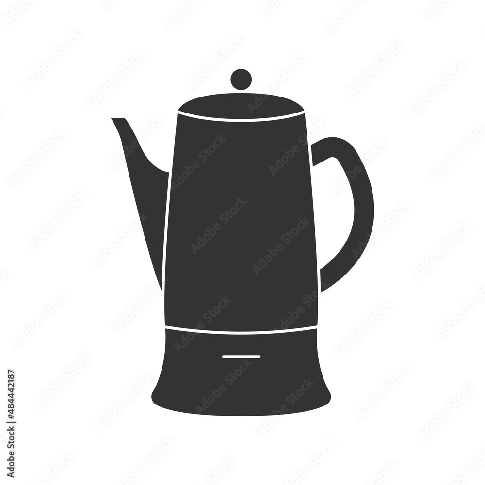 Percolator icon isolated on white background. Kettle symbol modern, simple, vector, icon for website design, mobile app, ui. Vector Illustration Percolator icon isolated on white background. Kettle symbol modern, simple, vector, icon for website design, mobile app, ui. Vector Illustration