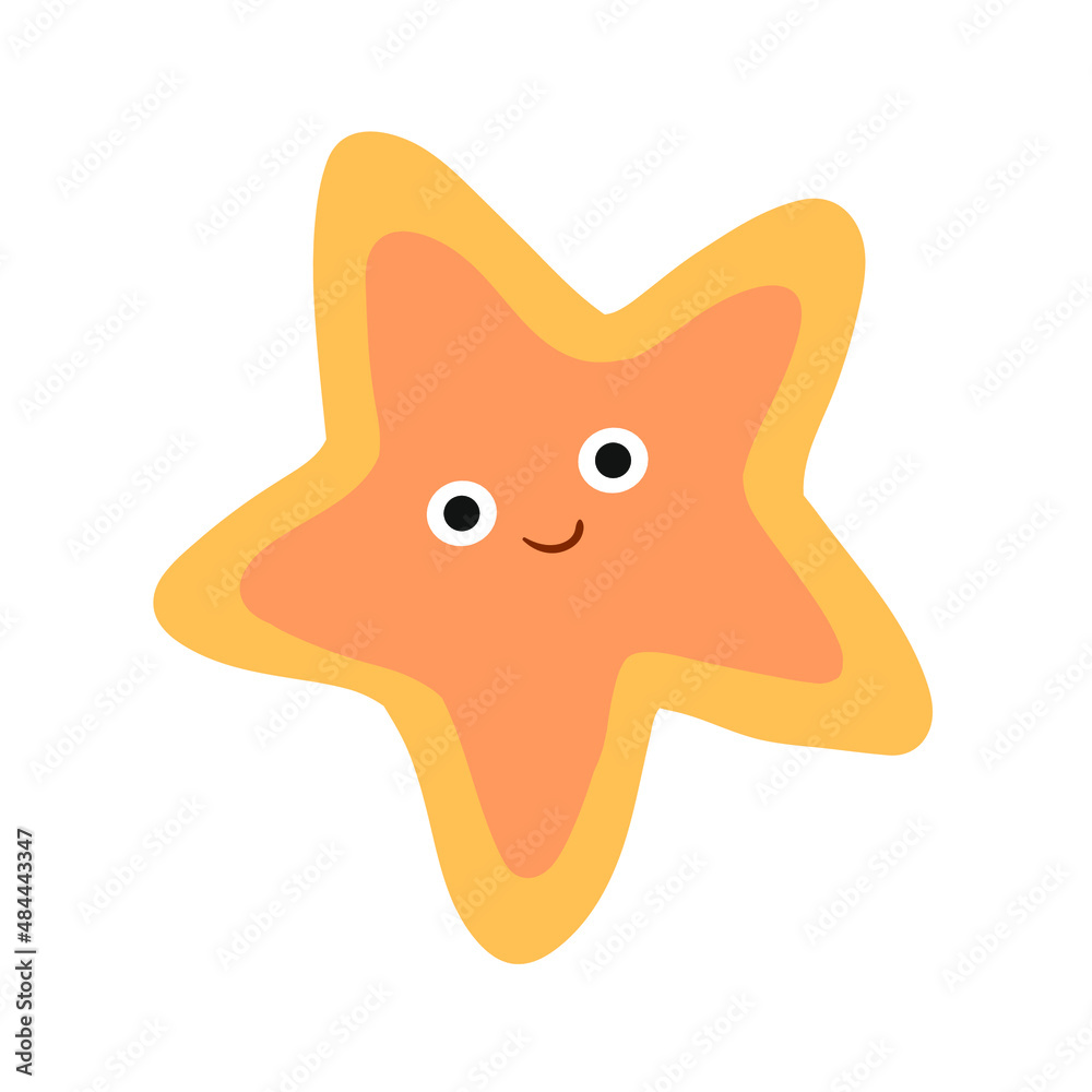 Underwater world with fish, stingrays, dolphins, octopuses and whales. Vector cute illustration of the ocean or sea. A set of marine and ocean underwater animals Underwater world with fish, stingrays, dolphins, octopuses and whales. Vector cute illustration of the ocean or sea. A set of marine and ocean underwater animals