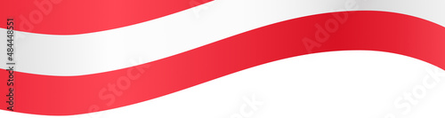 Corner waving Austria flag  isolated  on png or transparent background,Symbol of Austria,template for banner,card,advertising ,promote,and business matching country poster, vector illustration