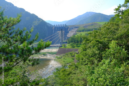 Scenery of the dam