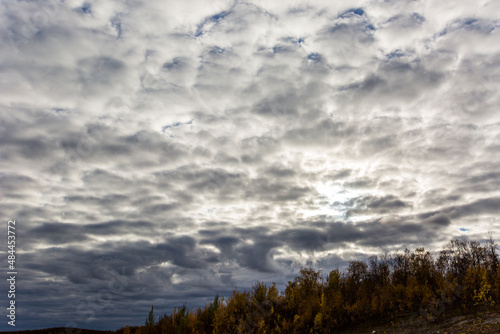 Autumn landscape in tundra, northern Norway. Europe © Alberto Gonzalez 