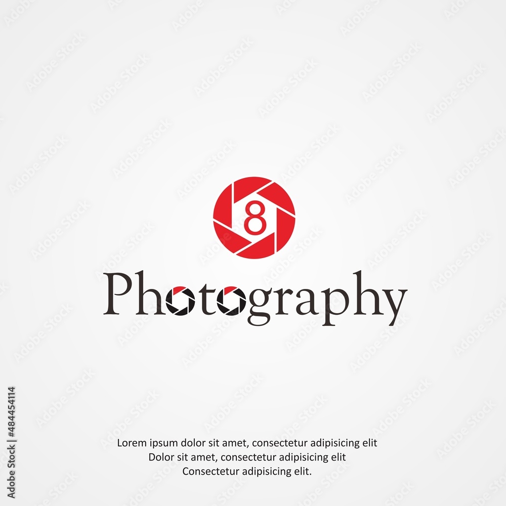 Photography Logo Design Template. Photo Studio Photography Logo Design Template. Photo Studio