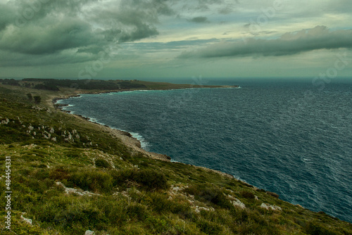 Adriatic coast, otranto, lecce, salento, apulia, italy