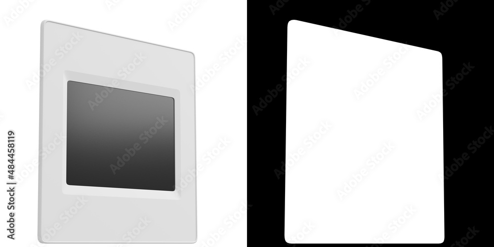 3D rendering illustration of a reversal film 3D rendering illustration of a reversal film