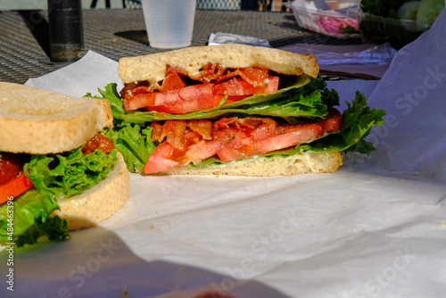 BLT sandwich from Merritts Grill in Chapel Hill photo