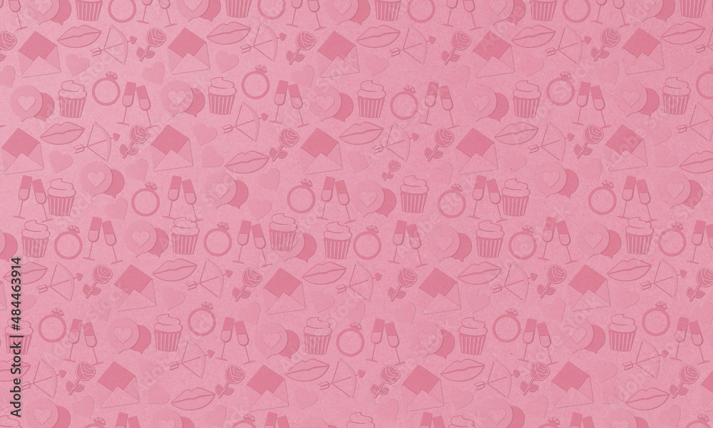 Pink Valentine's Day Background
