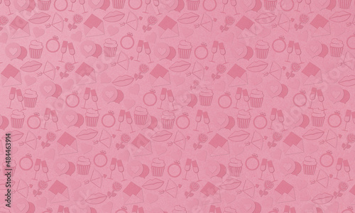 Pink Valentine's Day Background